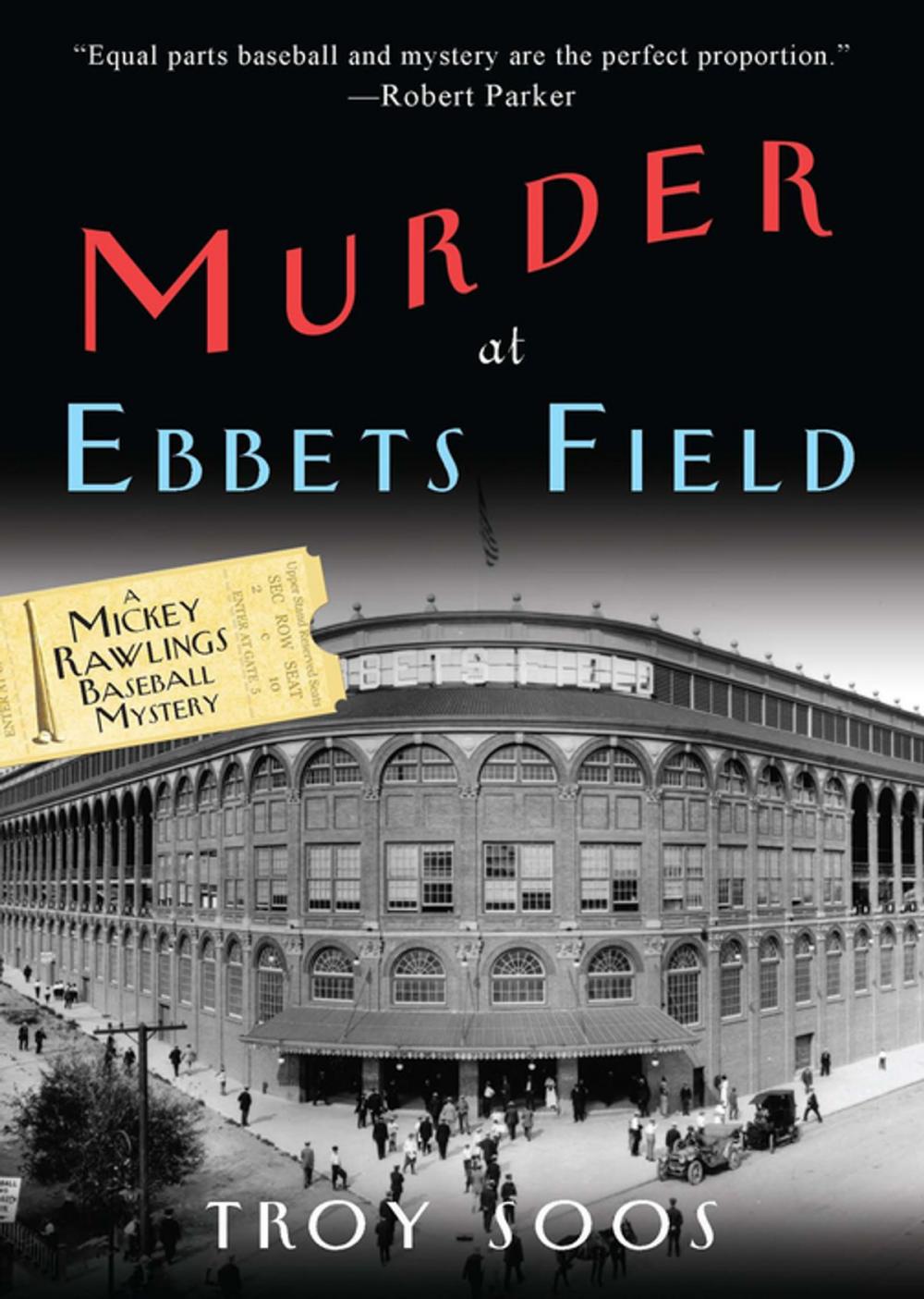 Big bigCover of Murder at Ebbets Field: