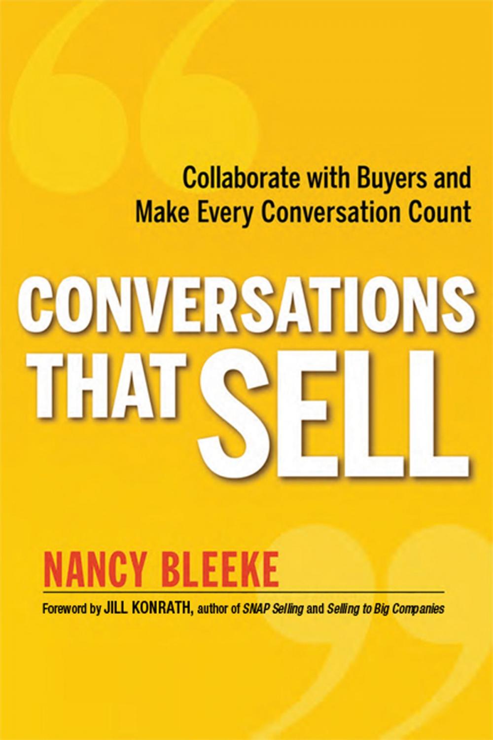 Big bigCover of Conversations That Sell