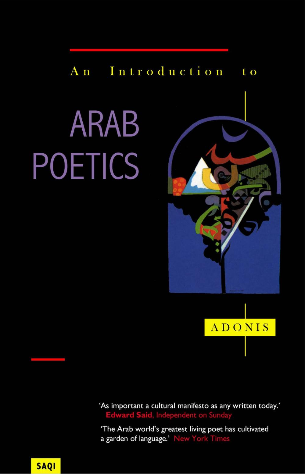 Big bigCover of An Introduction to Arab Poeti