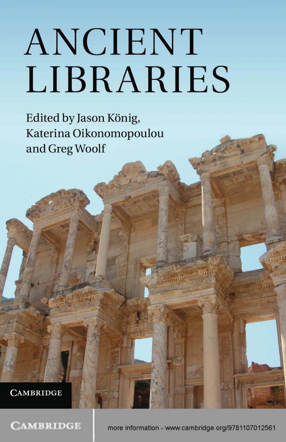 Big bigCover of Ancient Libraries