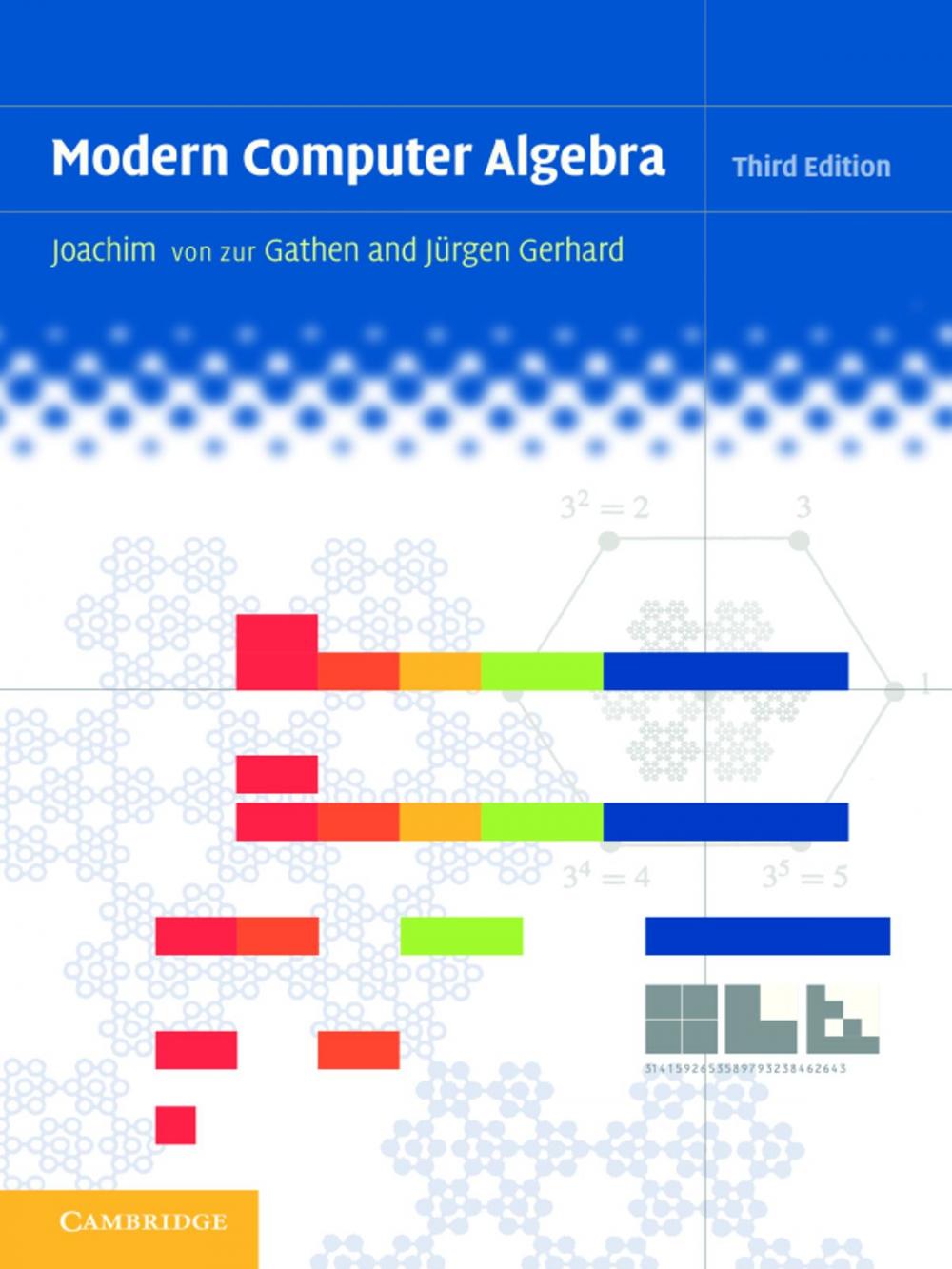 Big bigCover of Modern Computer Algebra