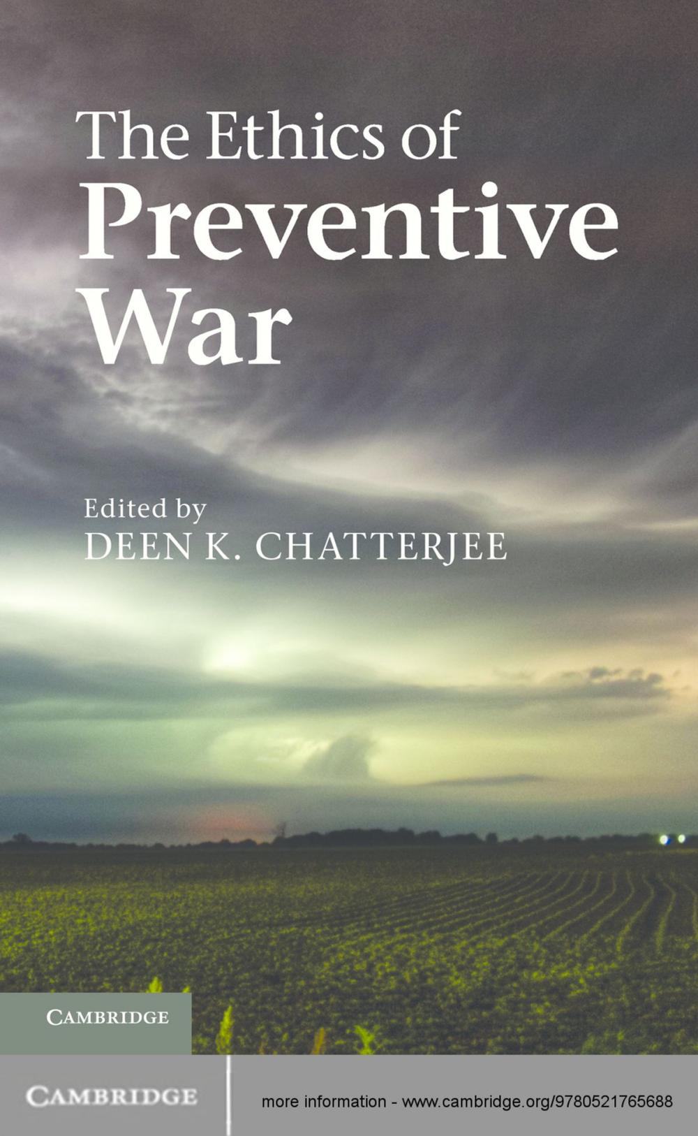 Big bigCover of The Ethics of Preventive War