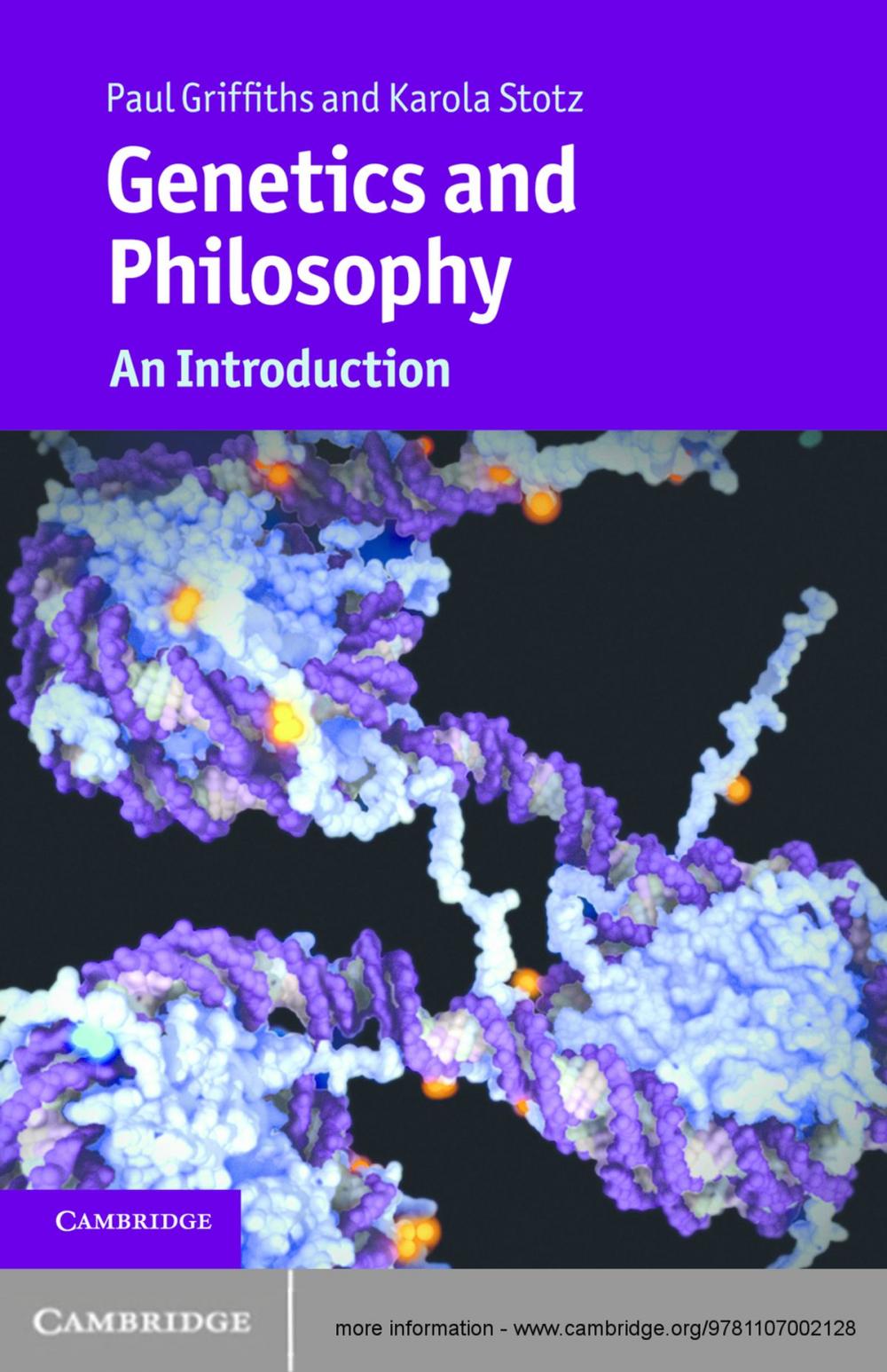 Big bigCover of Genetics and Philosophy