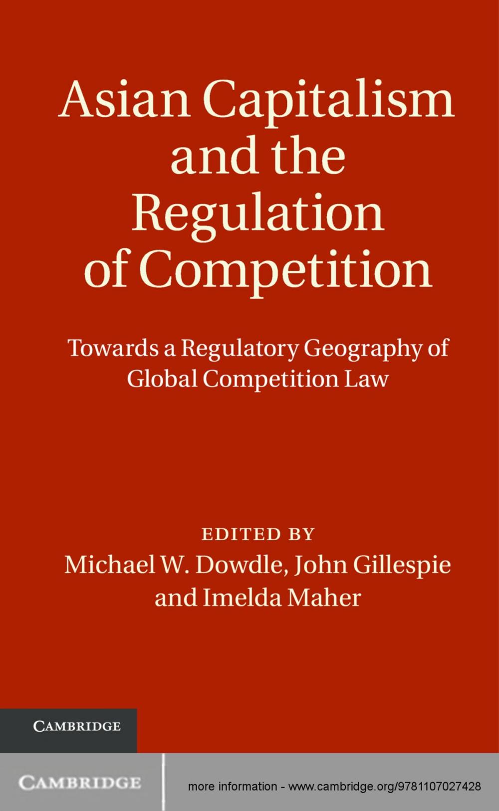 Big bigCover of Asian Capitalism and the Regulation of Competition