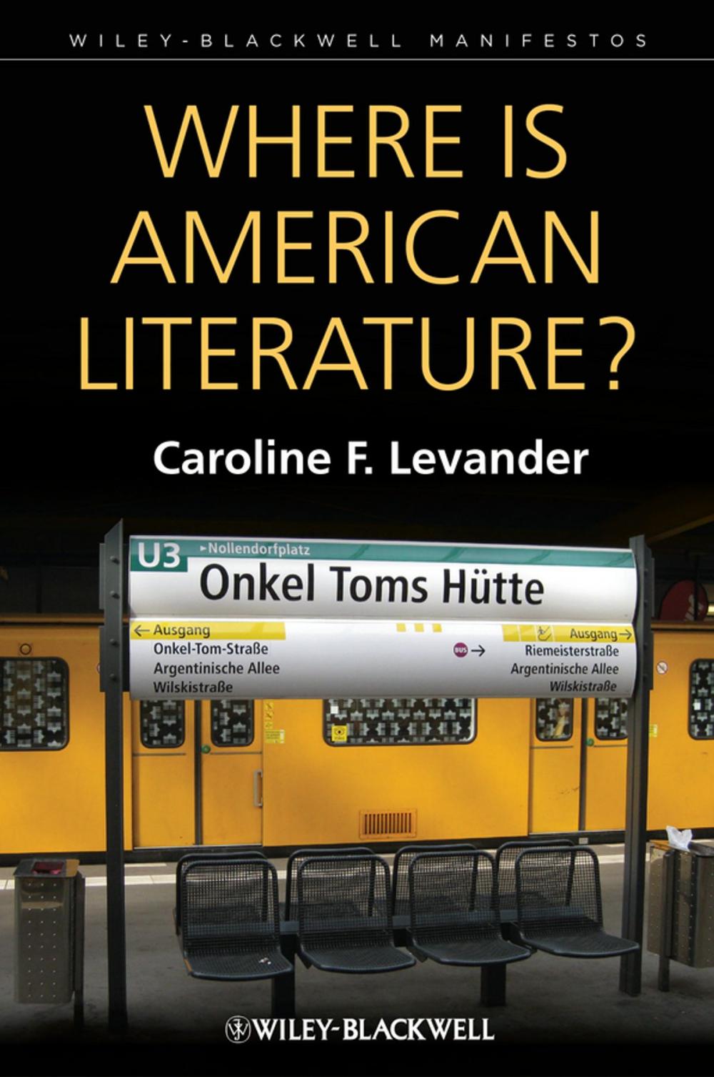 Big bigCover of Where is American Literature?