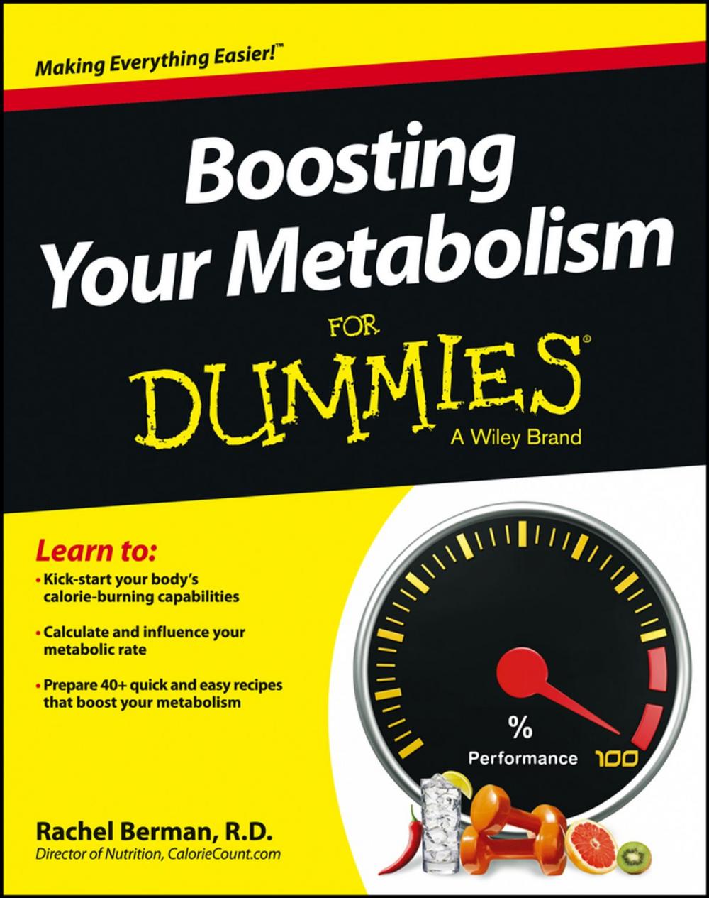 Big bigCover of Boosting Your Metabolism For Dummies