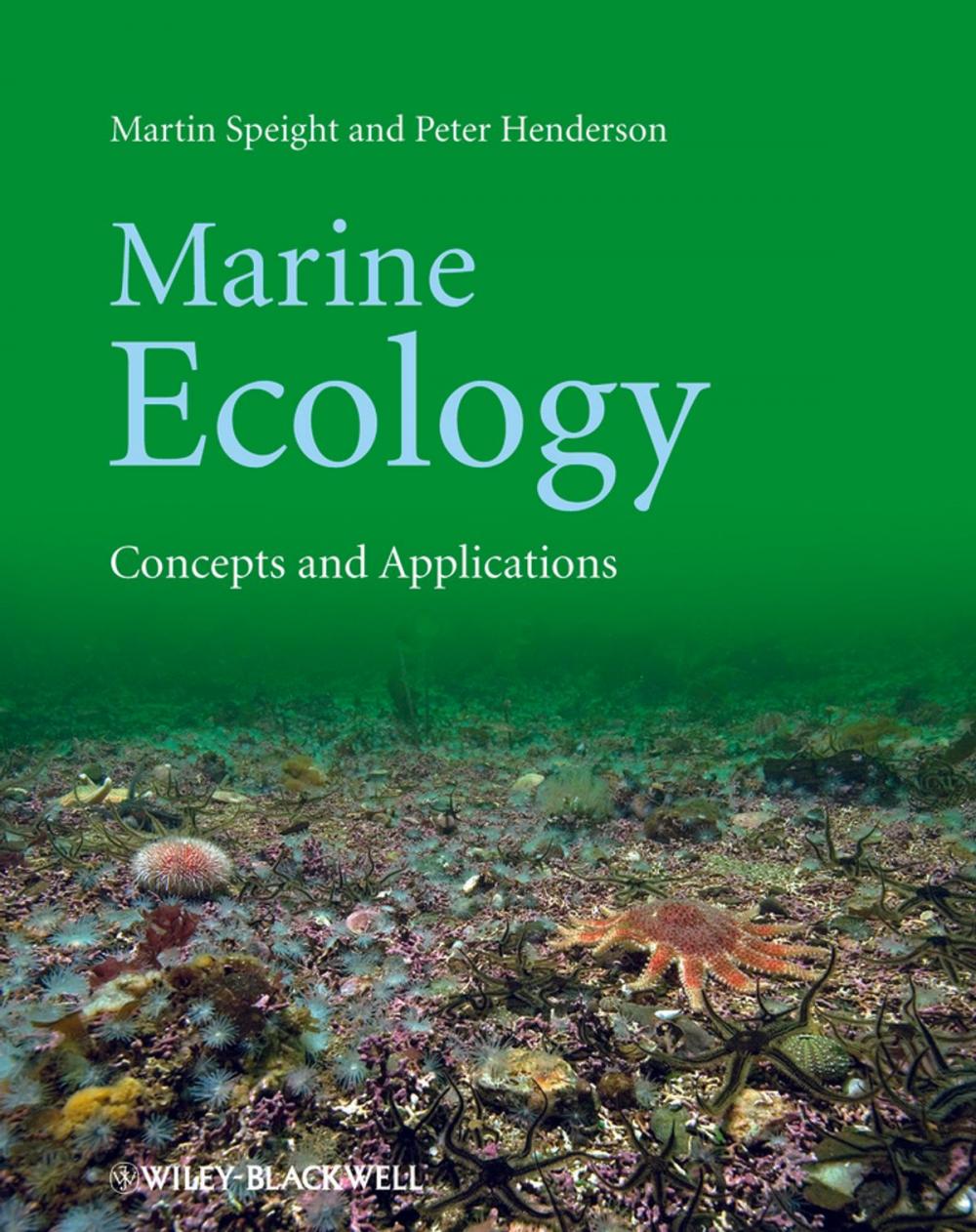 Big bigCover of Marine Ecology