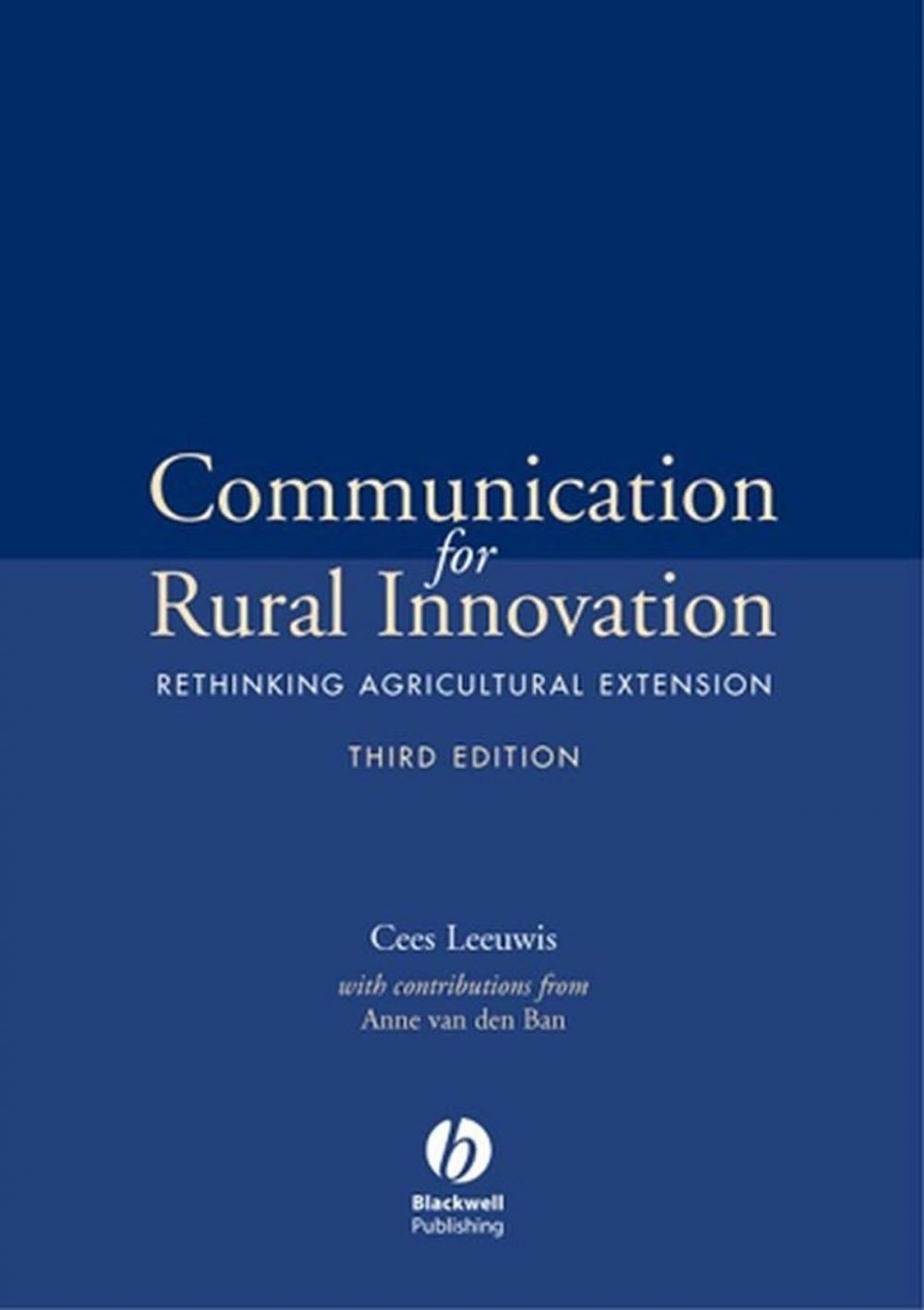 Big bigCover of Communication for Rural Innovation