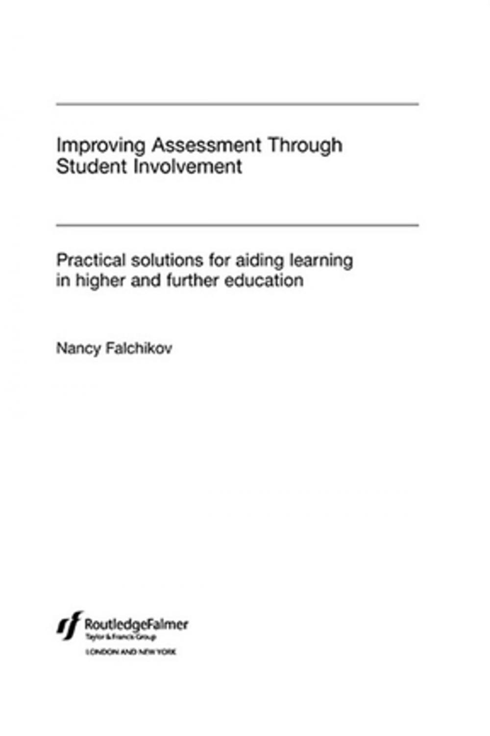 Big bigCover of Improving Assessment through Student Involvement