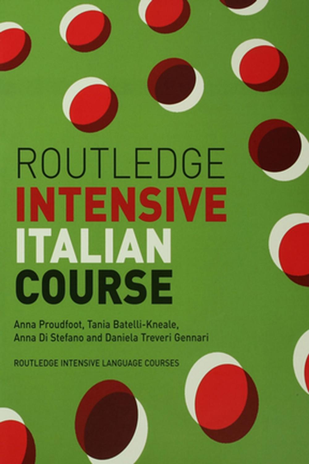 Big bigCover of Routledge Intensive Italian Course