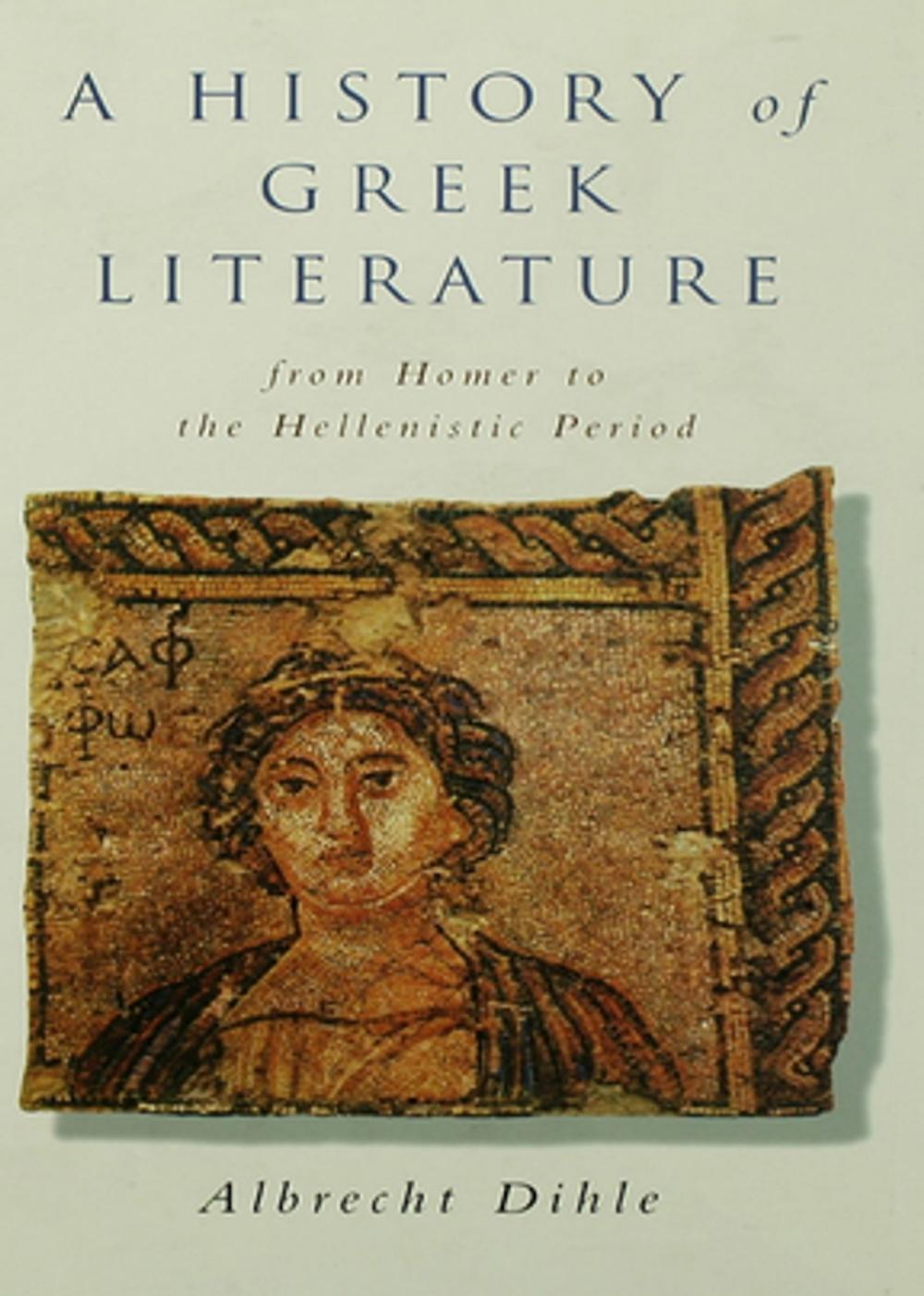 Big bigCover of History of Greek Literature