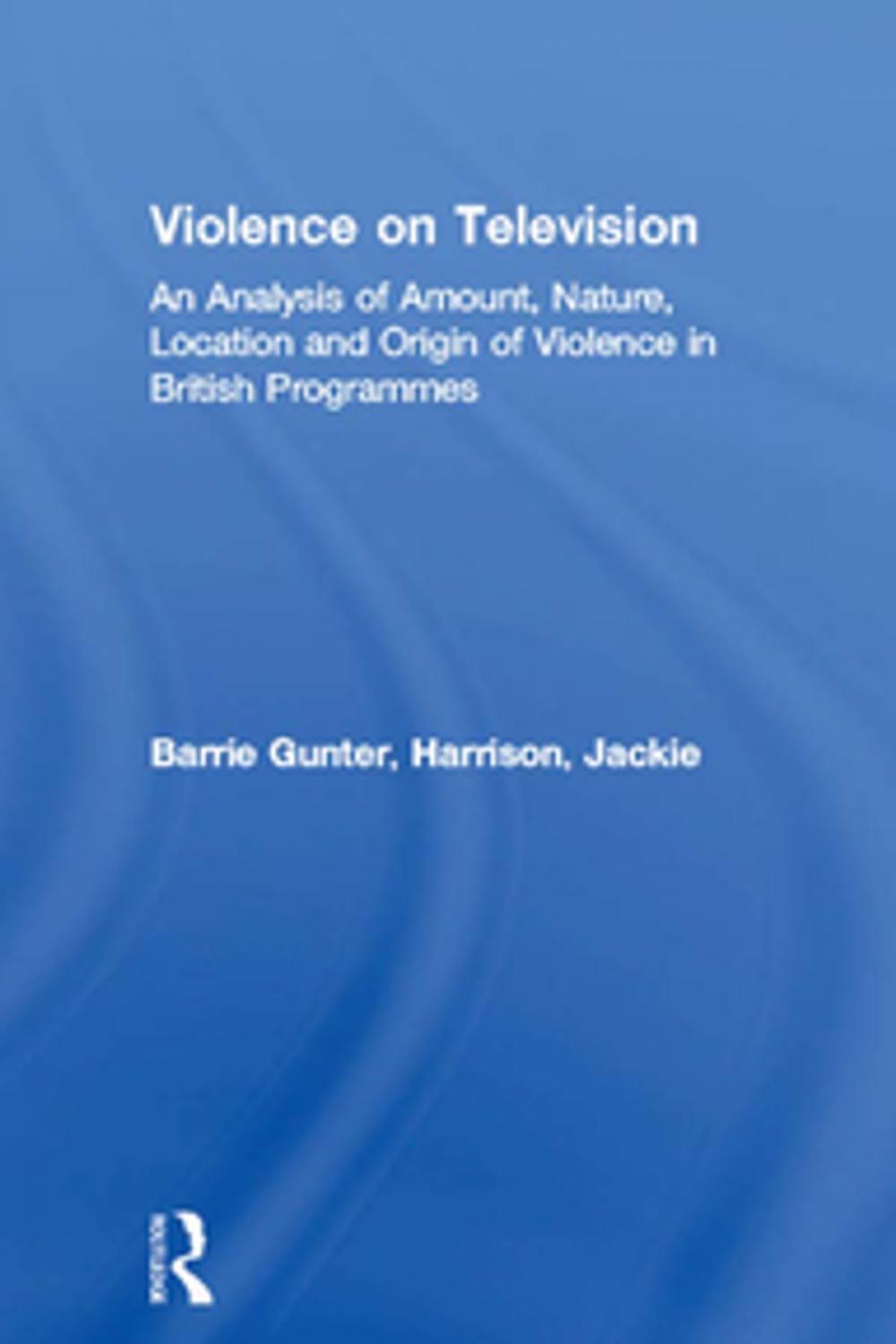 Big bigCover of Violence on Television