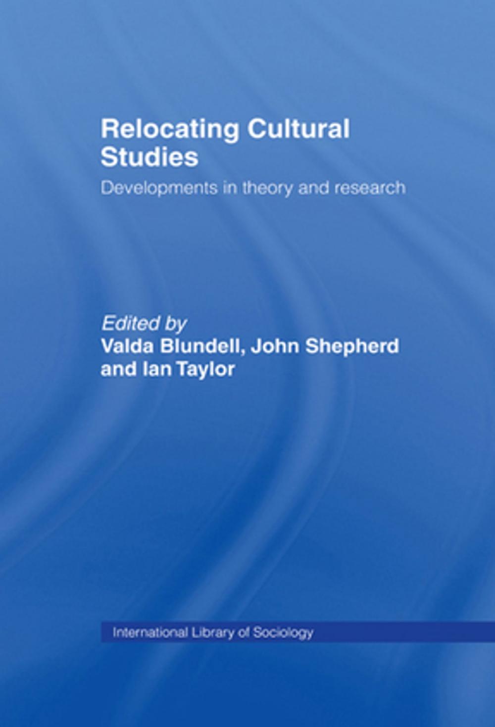 Big bigCover of Relocating Cultural Studies