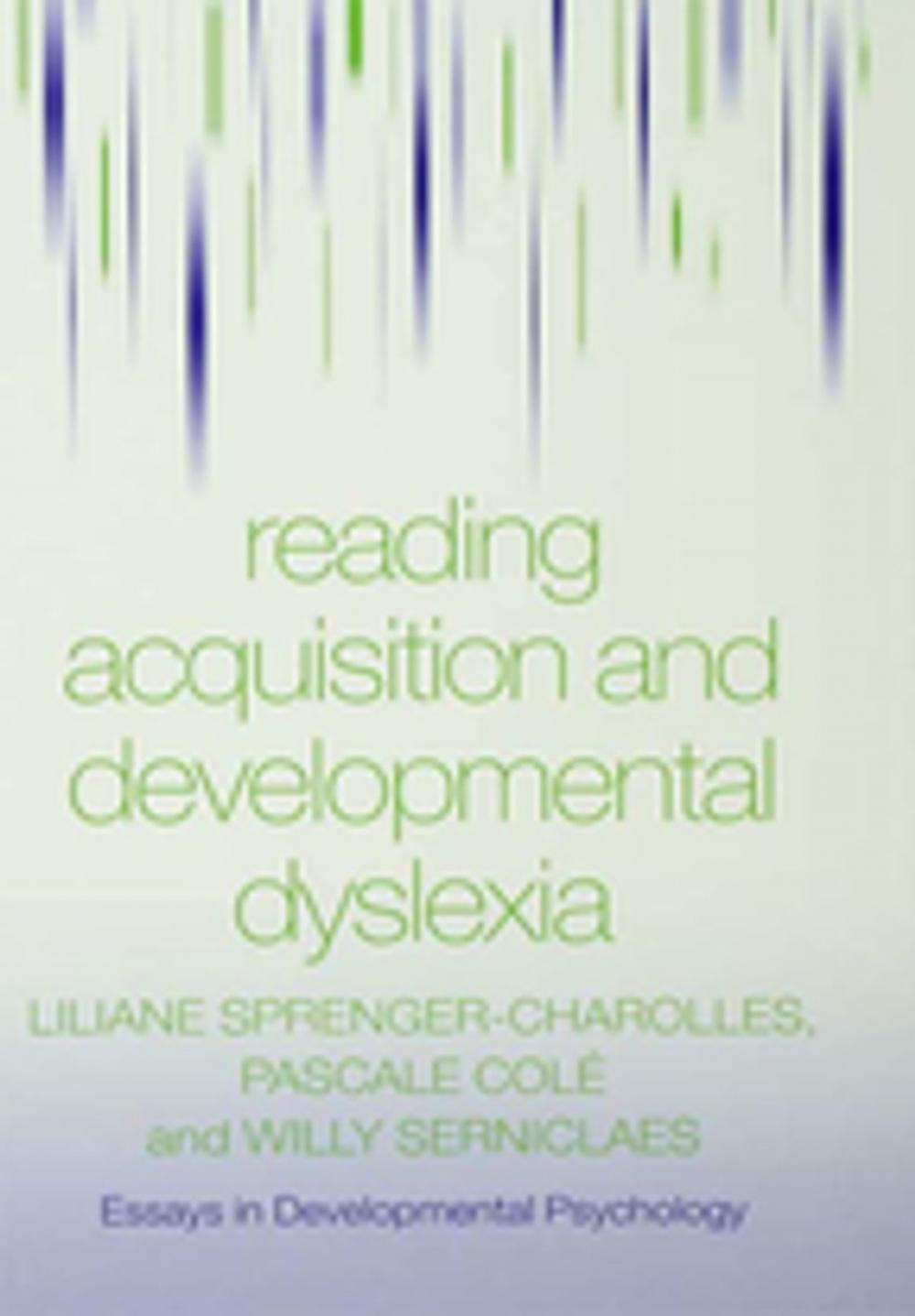 Big bigCover of Reading Acquisition and Developmental Dyslexia