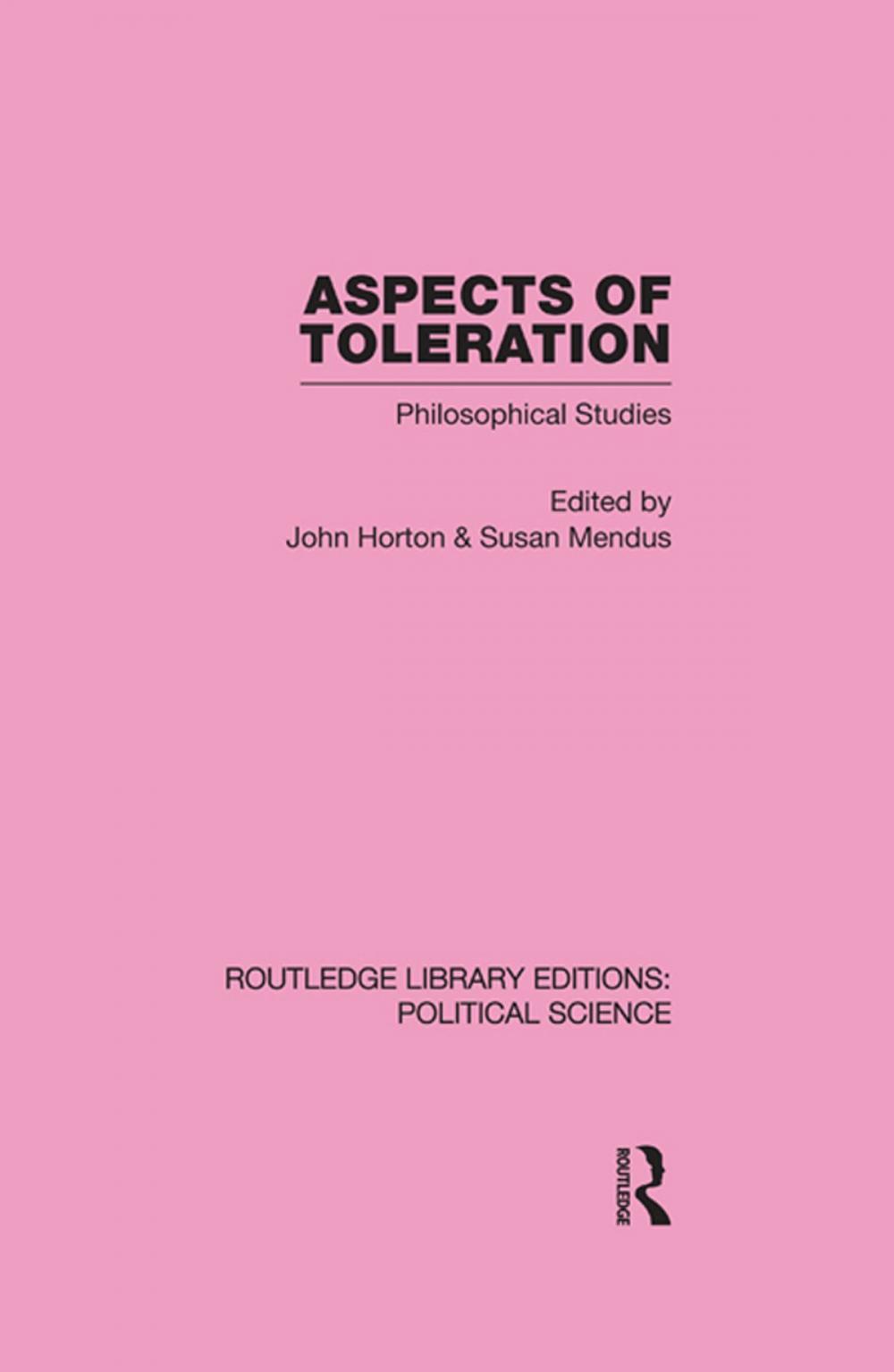 Big bigCover of Aspects of Toleration