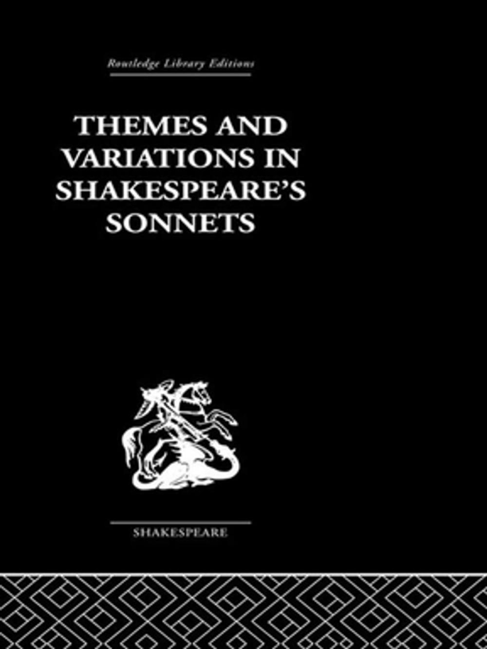 Big bigCover of Themes and Variations in Shakespeare's Sonnets