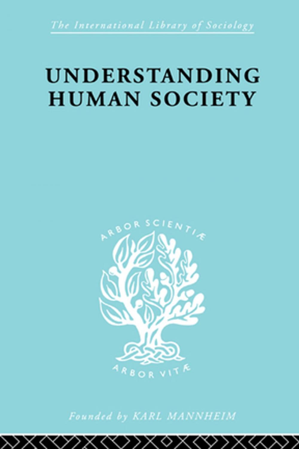 Big bigCover of Understanding Human Society