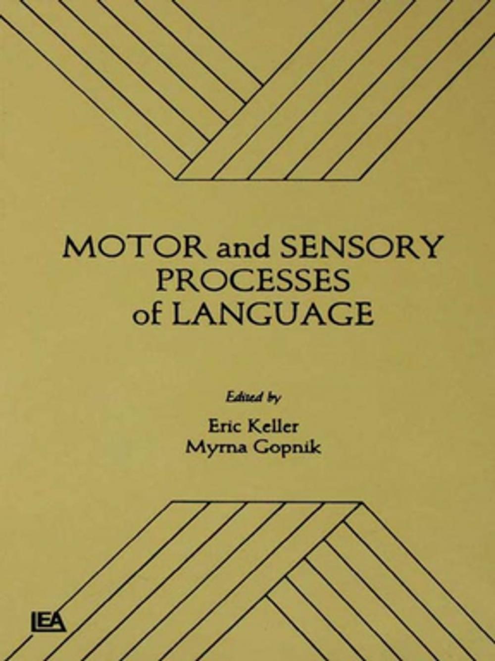 Big bigCover of Motor and Sensory Processes of Language