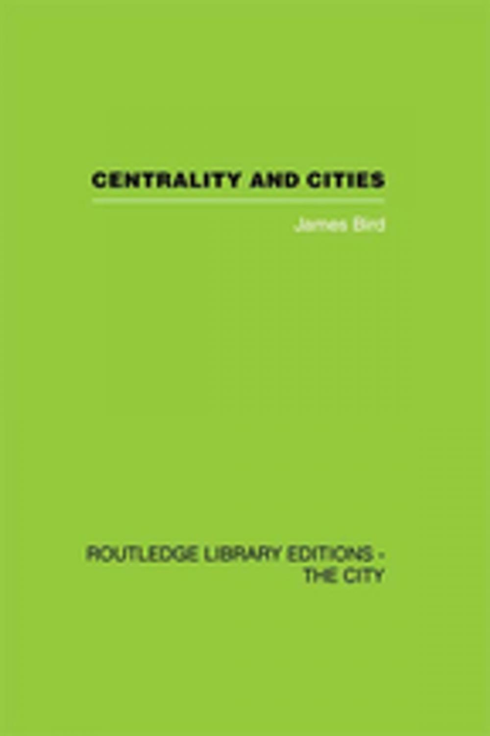 Big bigCover of Centrality and Cities