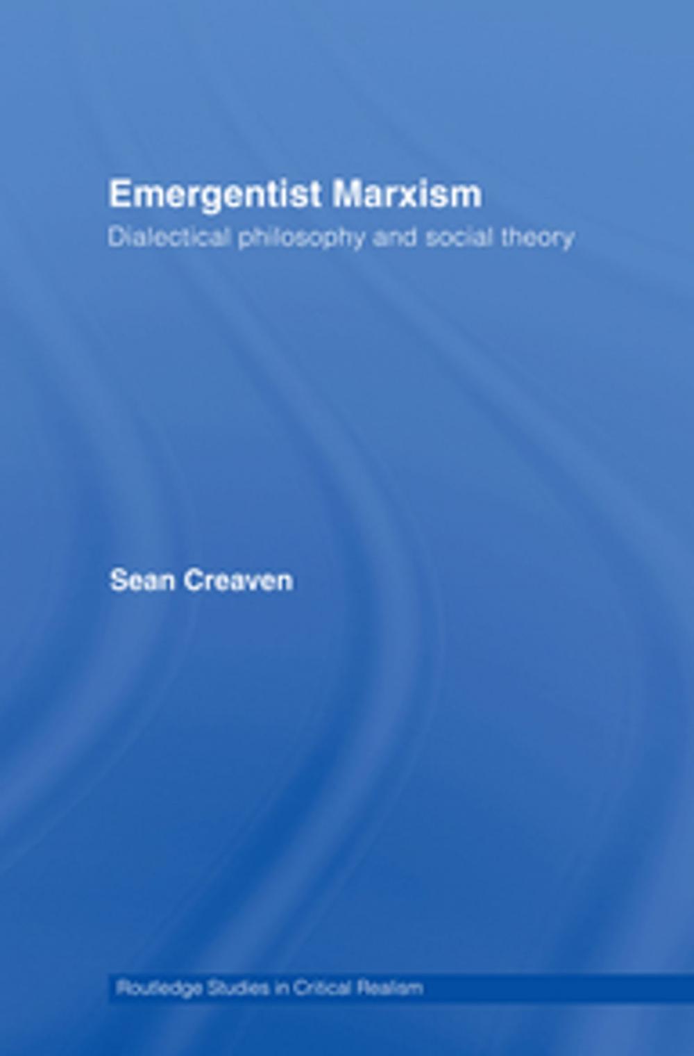 Big bigCover of Emergentist Marxism