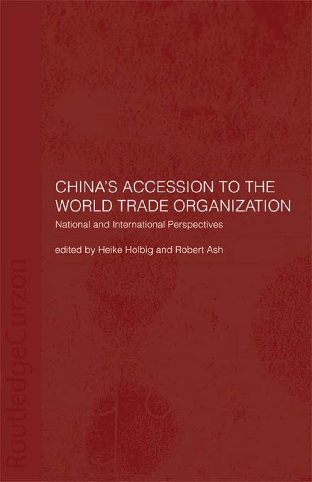 Big bigCover of China's Accession to the World Trade Organization