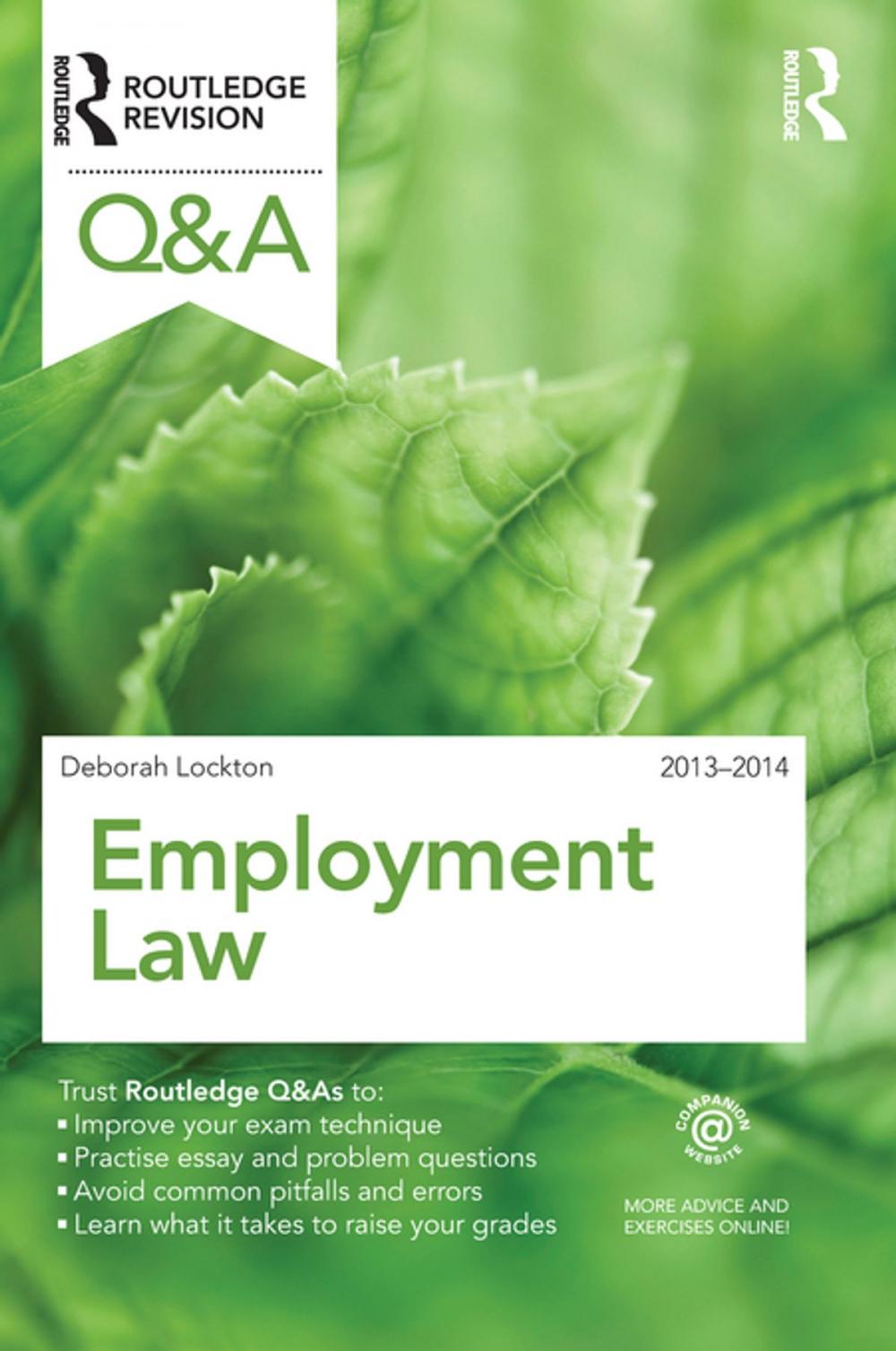 Big bigCover of Q&amp;A Employment Law 2013-2014