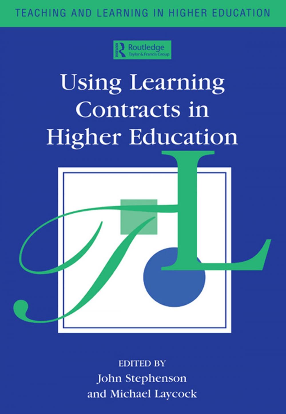 Big bigCover of Using Learning Contracts in Higher Education