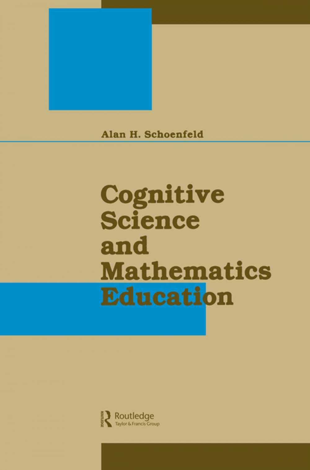 Big bigCover of Cognitive Science and Mathematics Education