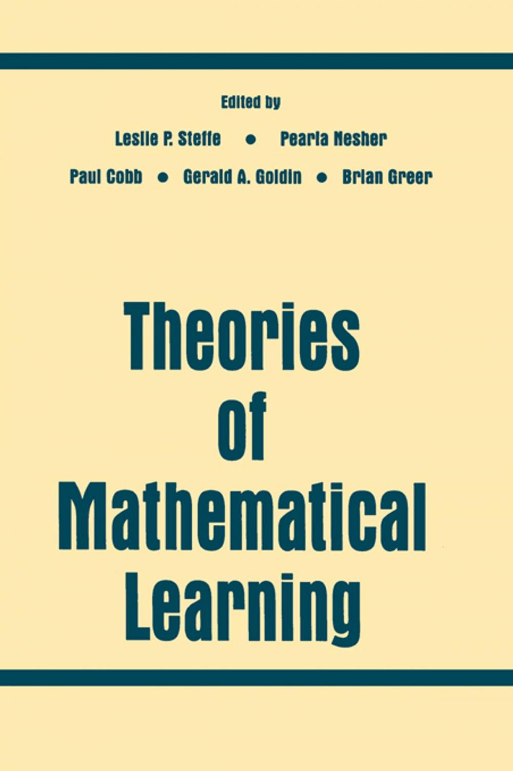 Big bigCover of Theories of Mathematical Learning