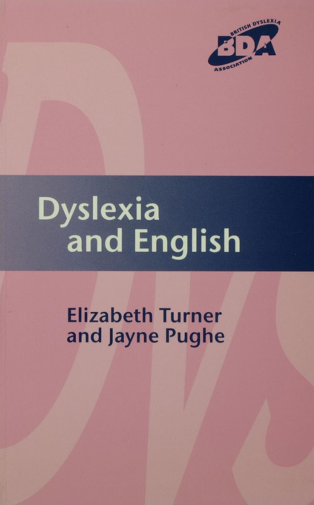 Big bigCover of Dyslexia and English