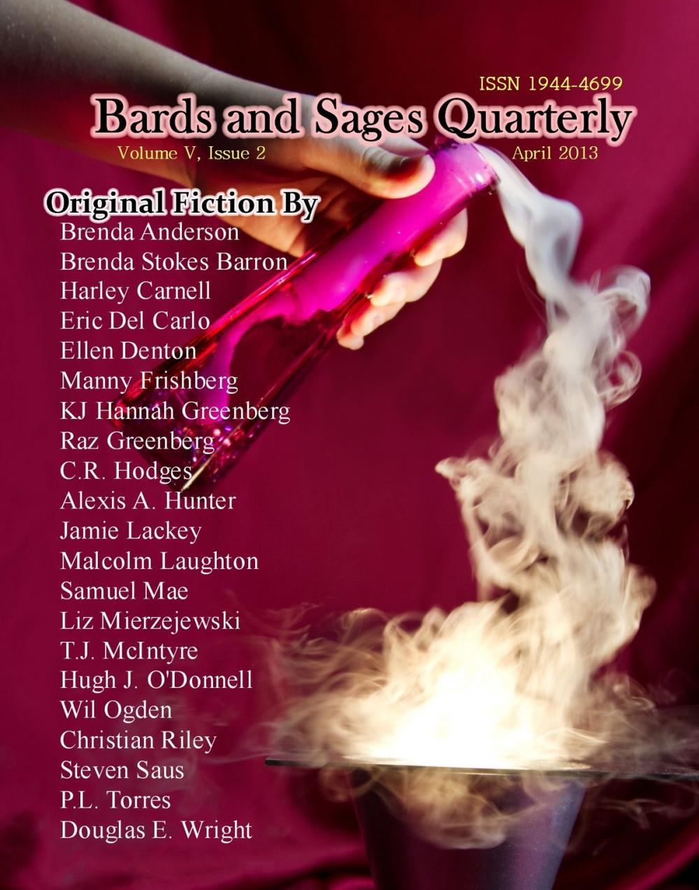 Big bigCover of Bards and Sages Quarterly (April 2013)