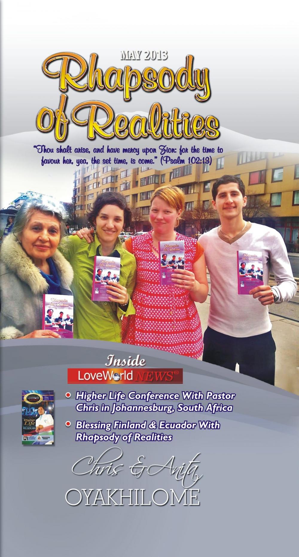 Big bigCover of Rhapsody of Realities May 2013 Edition