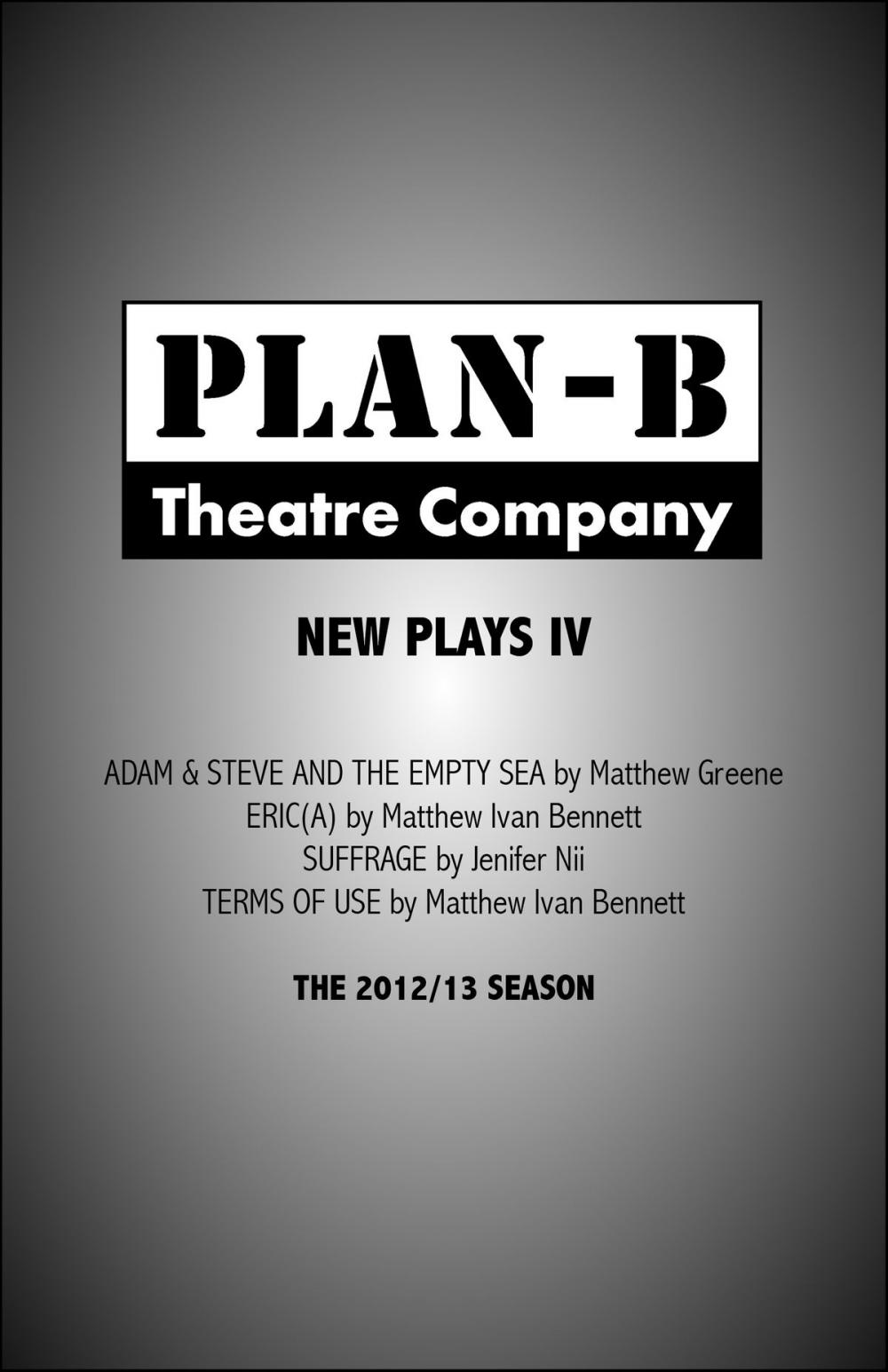 Big bigCover of New Plays IV