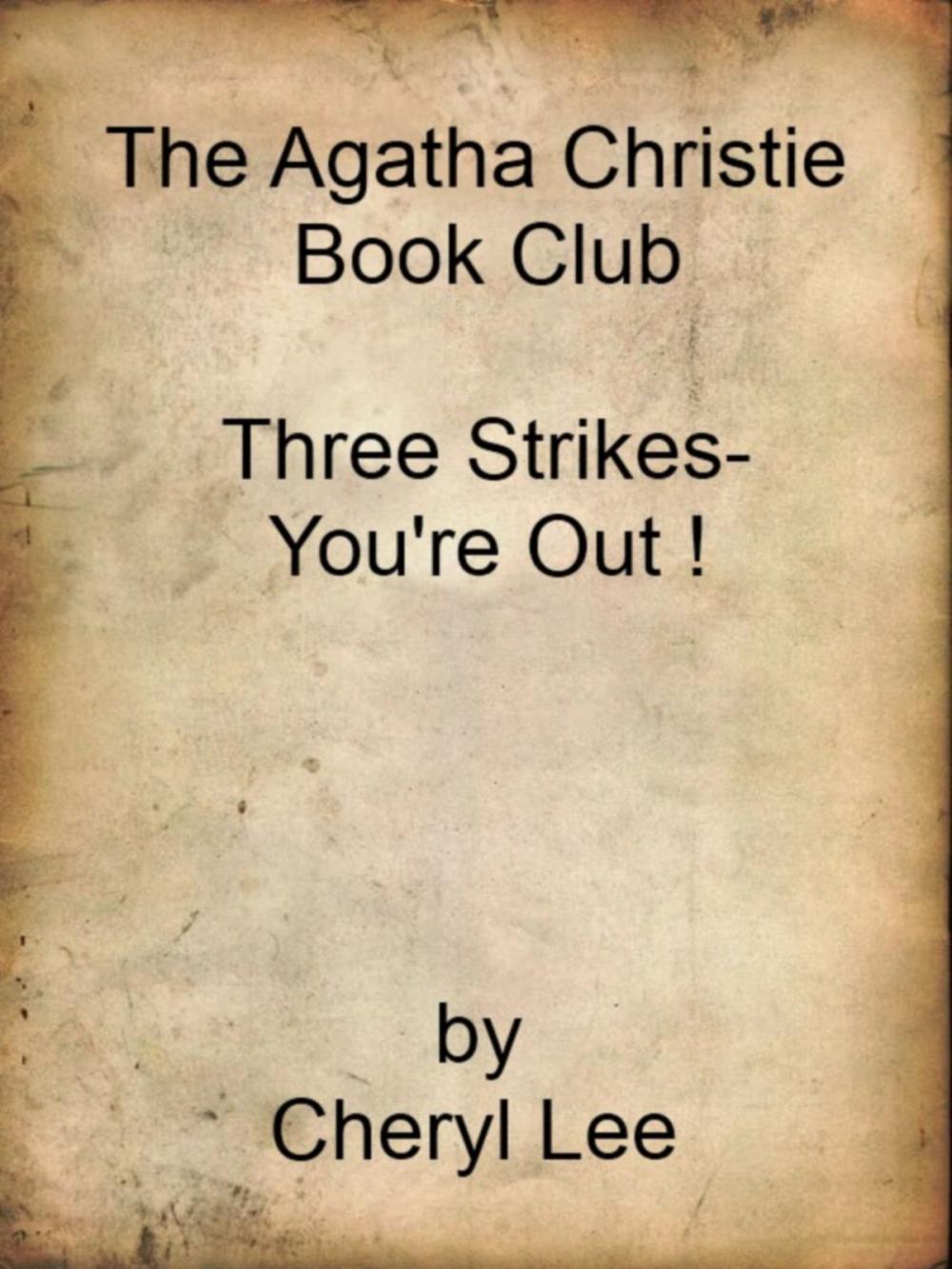 Big bigCover of The Agatha Christie Book Club-Three Strikes-You're Out