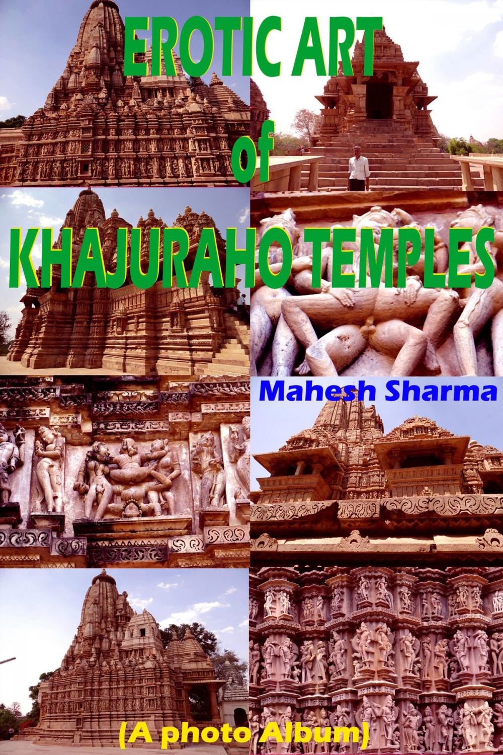 Big bigCover of Erotic Art of Khajuraho Temples