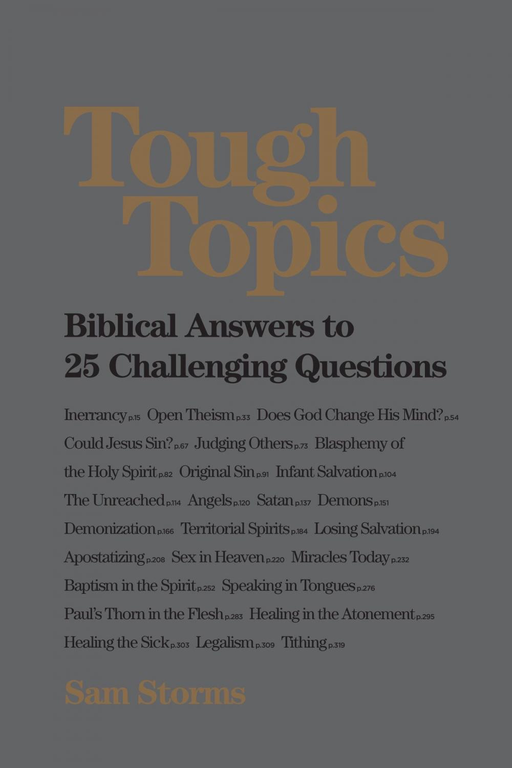 Big bigCover of Tough Topics