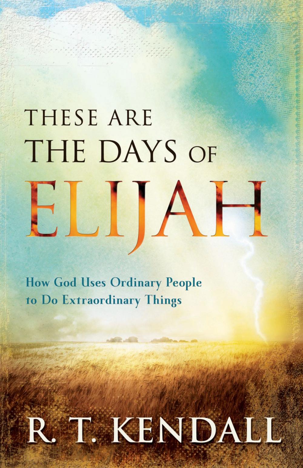 Big bigCover of These Are the Days of Elijah