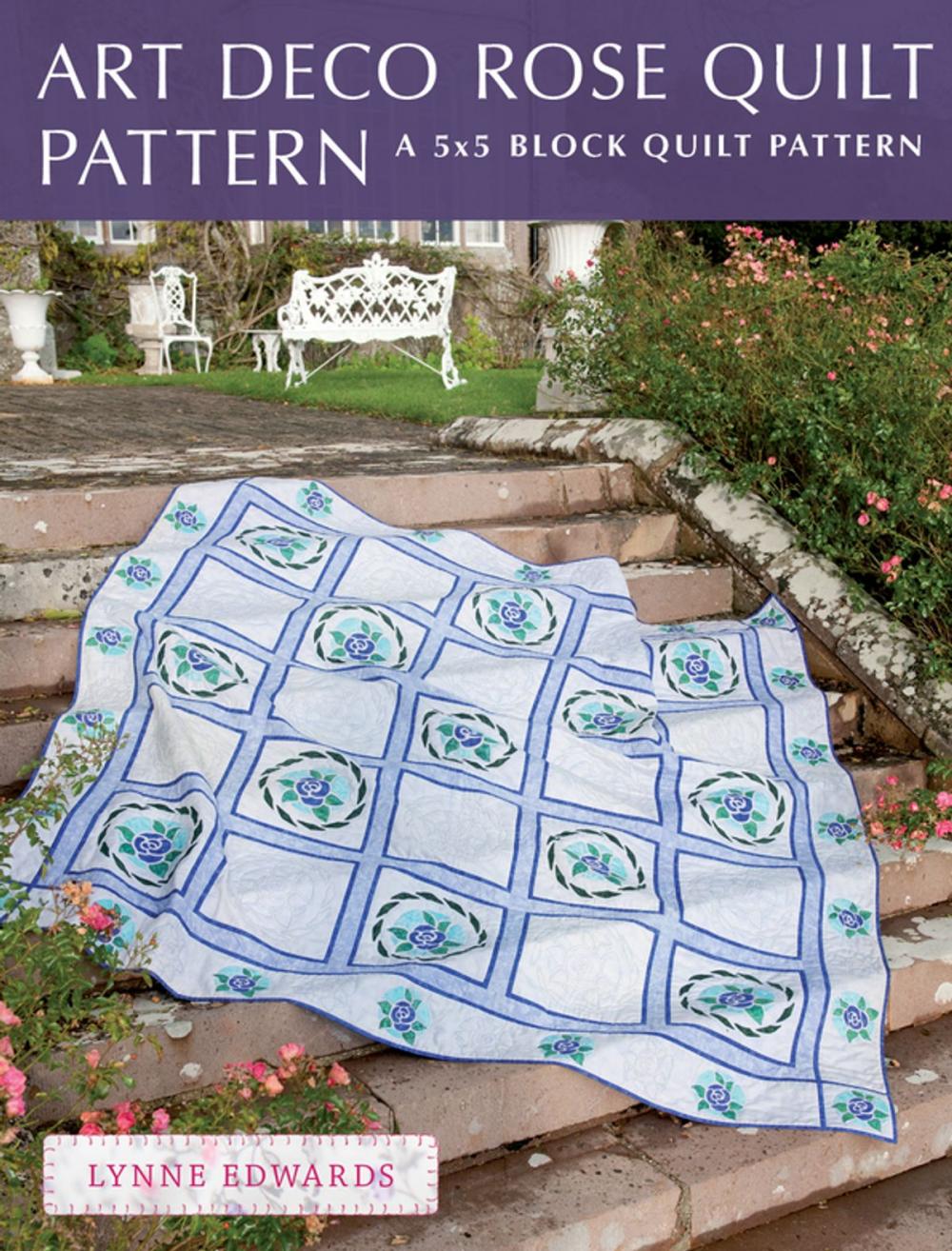 Big bigCover of Art Deco Rose Quilt Pattern