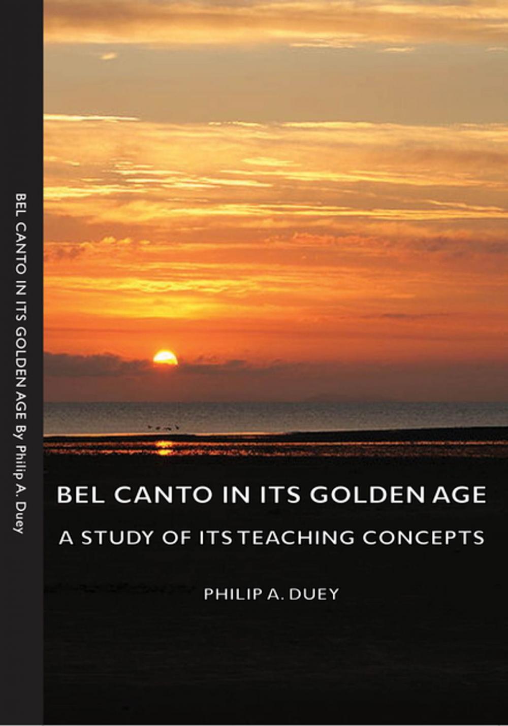 Big bigCover of Bel Canto in Its Golden Age - A Study of Its Teaching Concepts