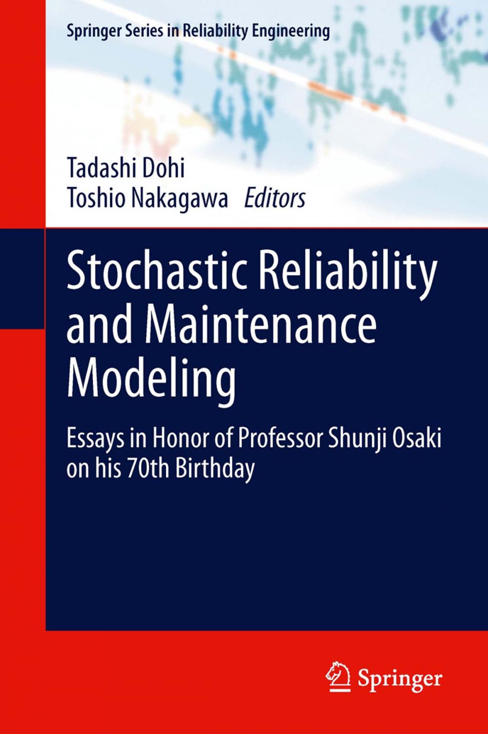 Big bigCover of Stochastic Reliability and Maintenance Modeling