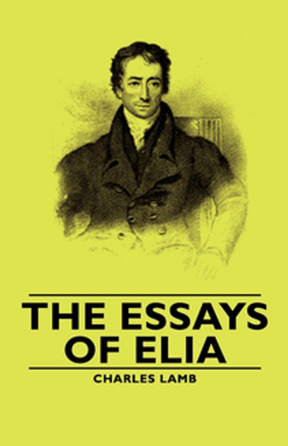 Big bigCover of The Essays of Elia