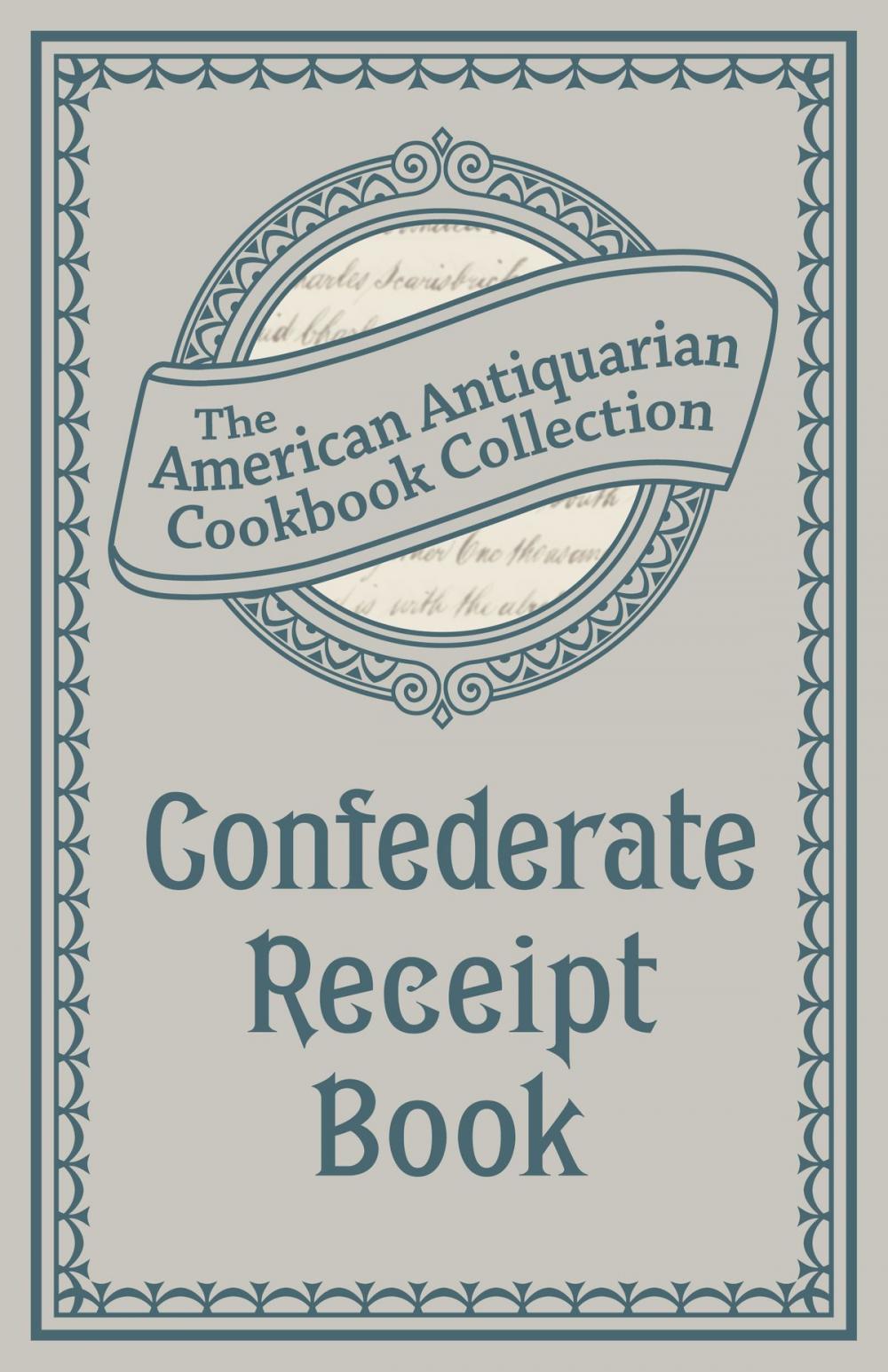 Big bigCover of Confederate Receipt Book