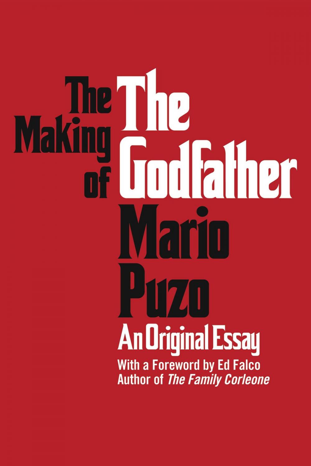 Big bigCover of The Making of the Godfather