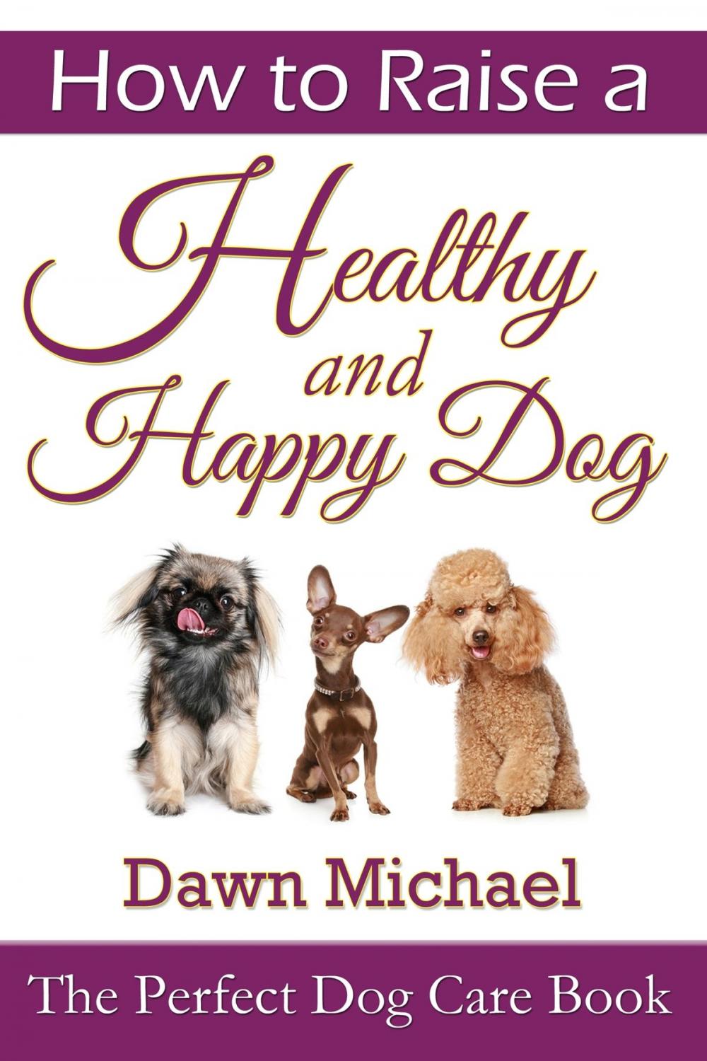 Big bigCover of How to Raise a Healthy and Happy Dog: The Perfect Dog Care Book