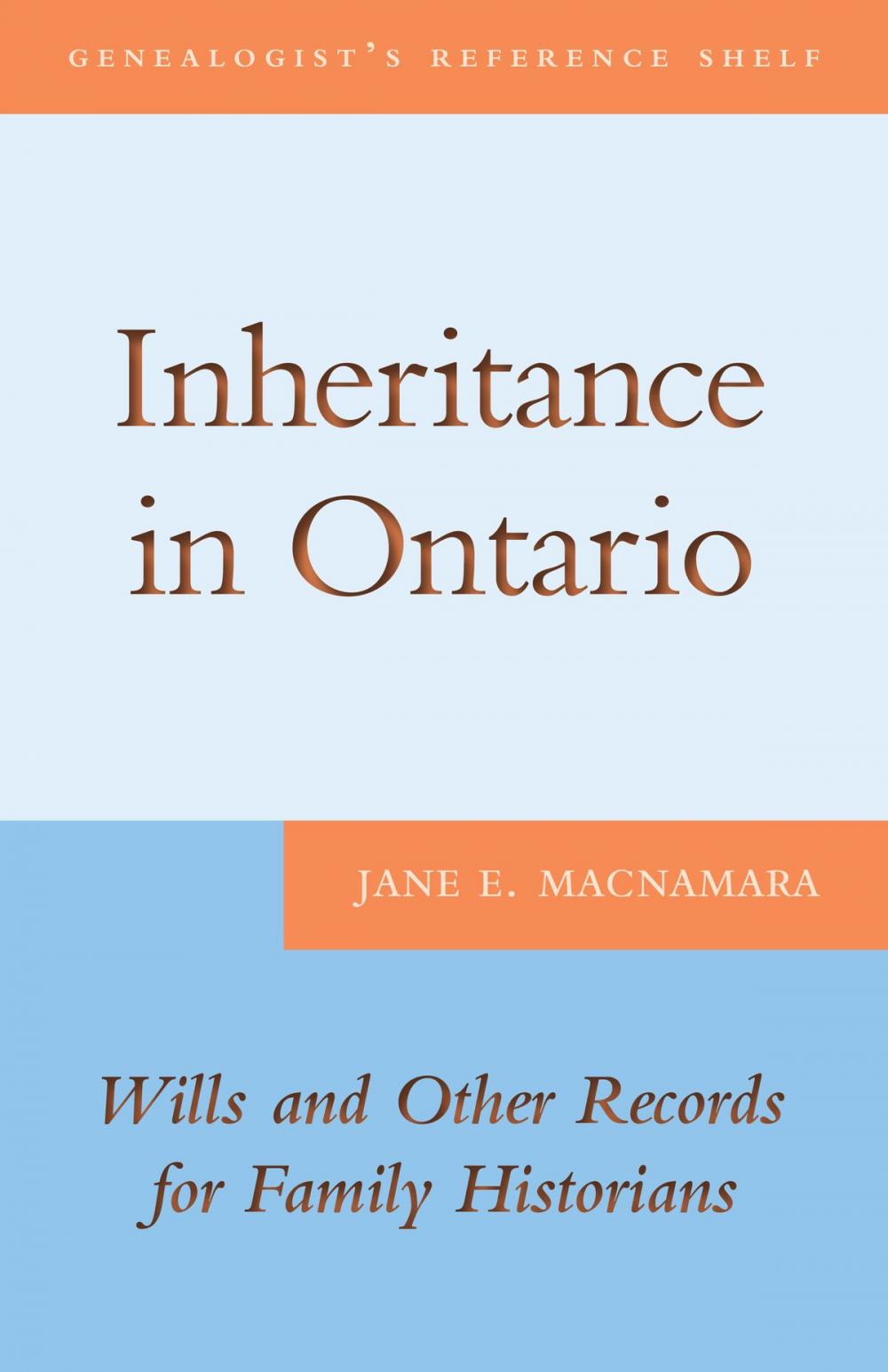 Big bigCover of Inheritance in Ontario