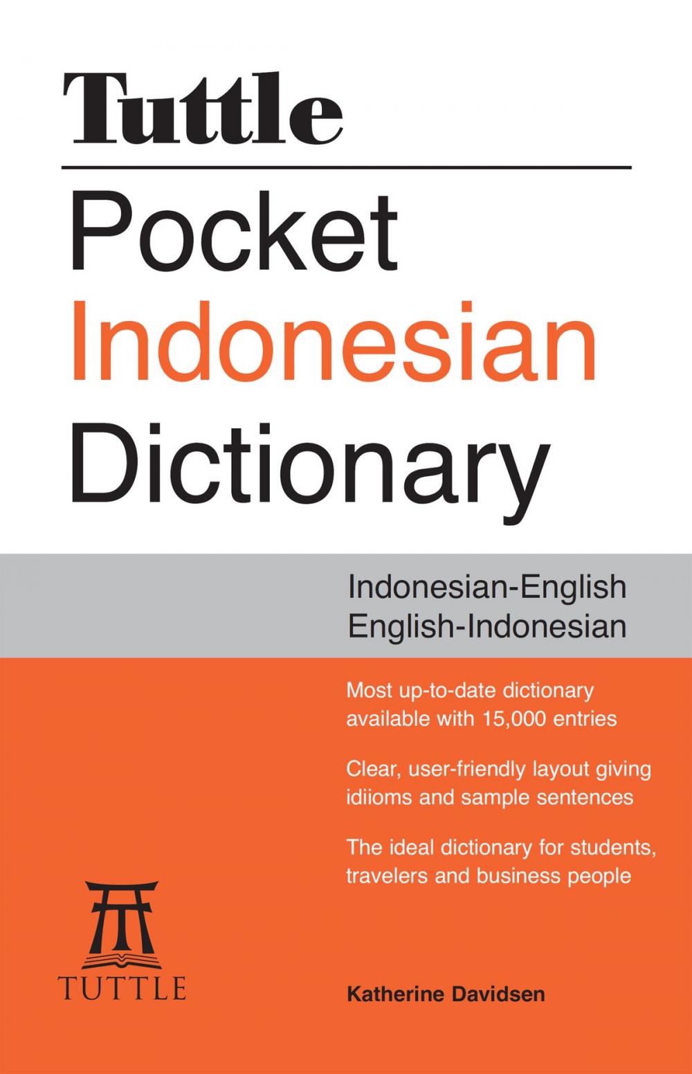 Big bigCover of Tuttle Pocket Indonesian Dictionary