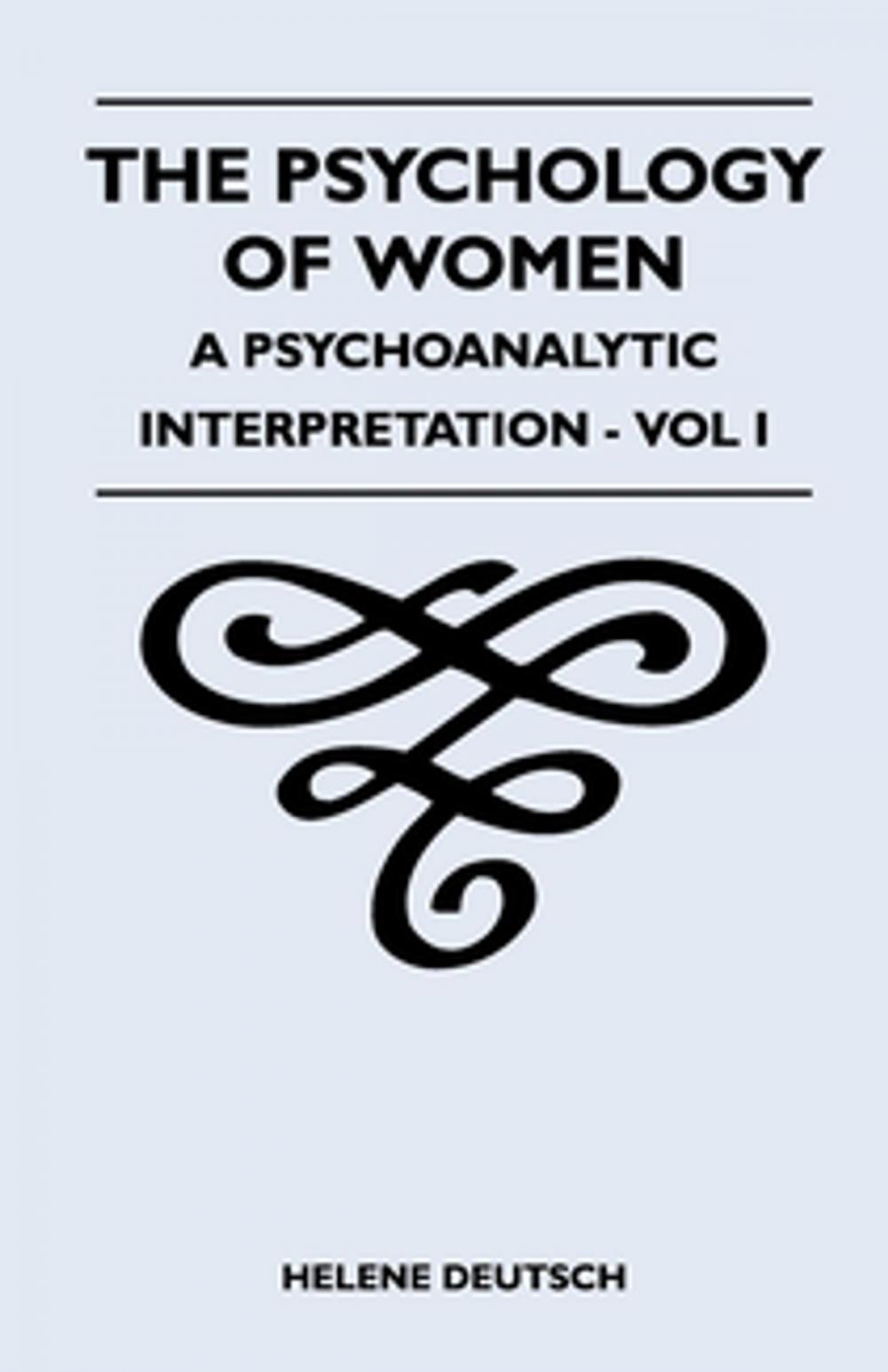 Big bigCover of The Psychology Of Women