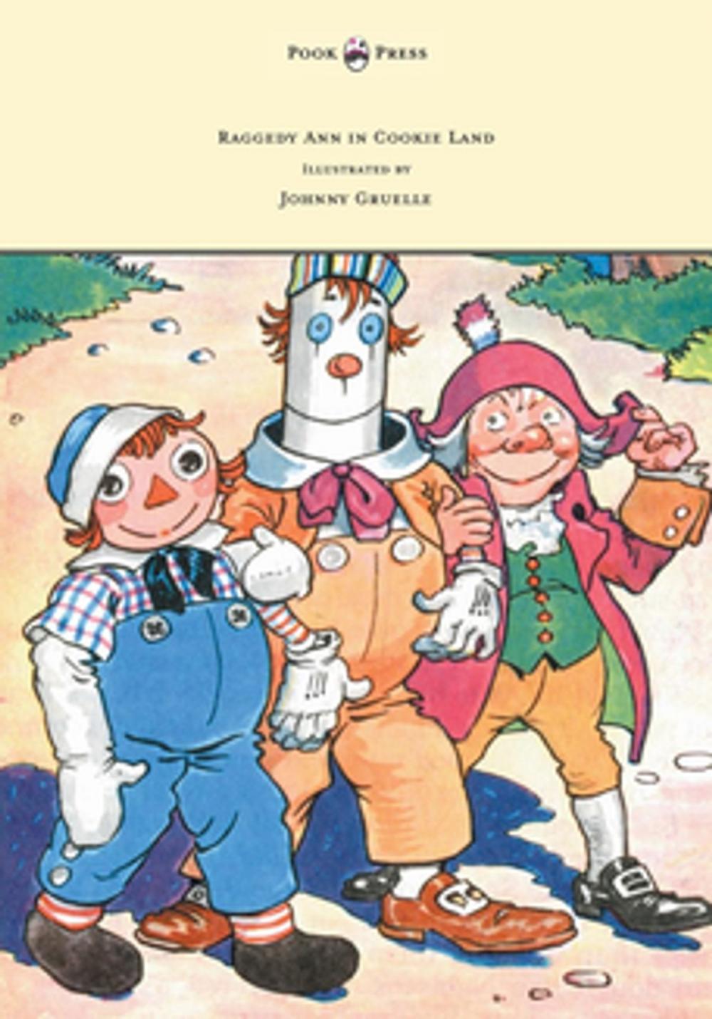 Big bigCover of Raggedy Ann in Cookie Land - Illustrated by Johnny Gruelle