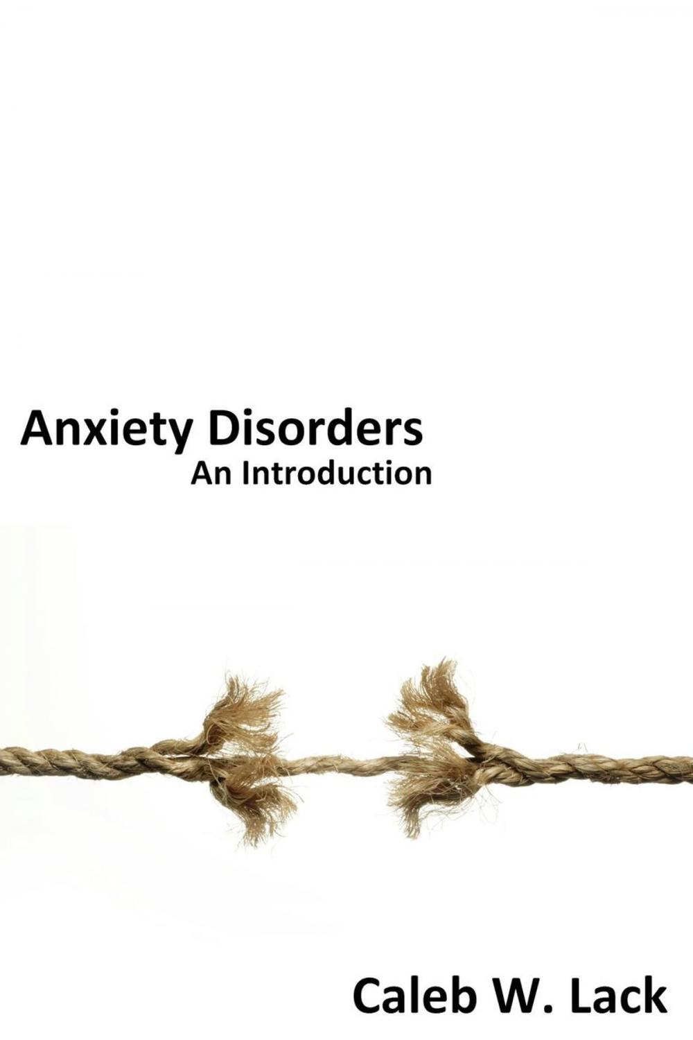 Big bigCover of Anxiety Disorders: An Introduction