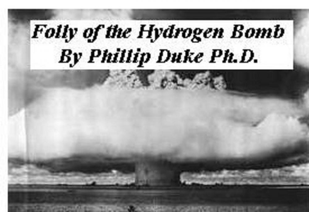 Big bigCover of FOLLY of the HYDROGEN BOMB